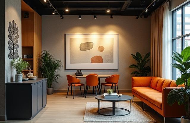 Interior shot of Alpenglow Studios showing a welcoming space or a diverse team member.